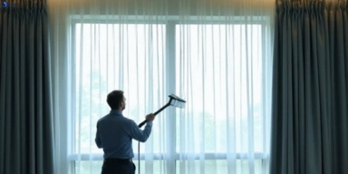 Commercial drapes cleaning service mangerton-nsw hotels offices